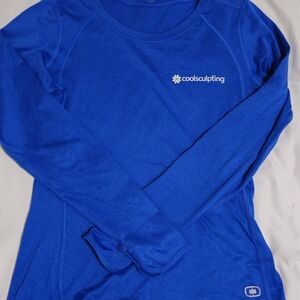 CoolSculpting Blue Long Sleeve Shirt